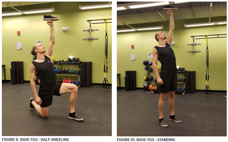 Figure 9. Shoe-TGU- Half-Kneeling; Figure 10. Shoe-TGU- Standing